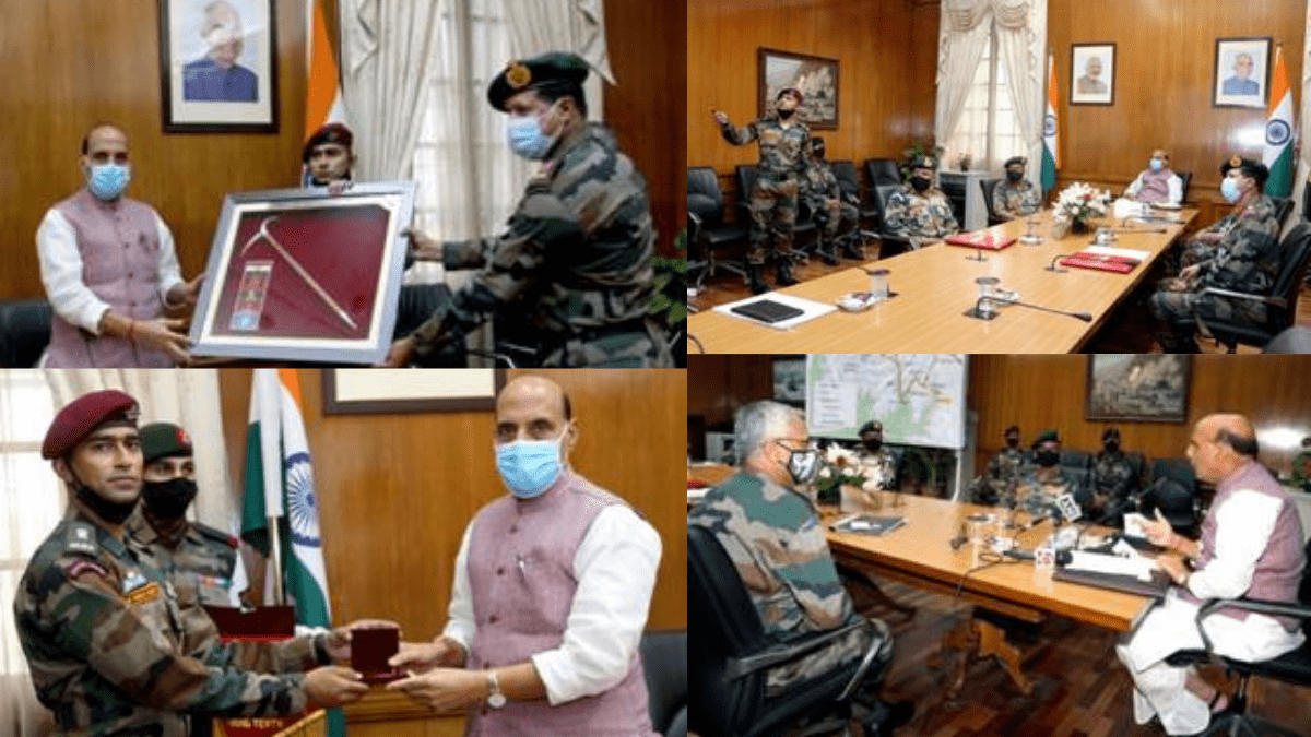 Rajnath Singh flags-in Indian Army's Skiing Expedition "ARMEX-21"_30.1