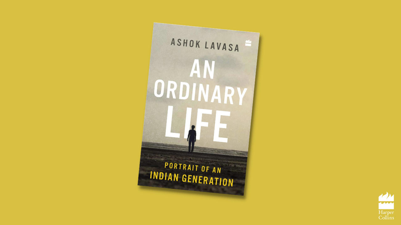 A book title 'An Ordinary Life: Portrait of an Indian Generation' by Ashok Lavasa_30.1