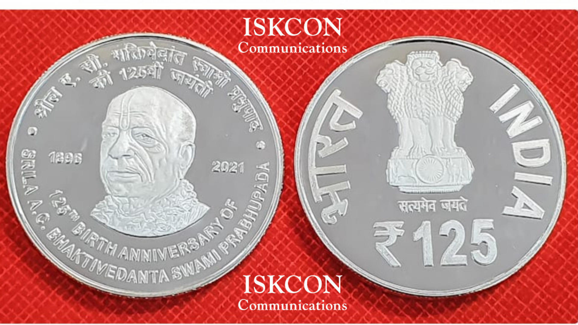 PM Modi unevils special Rs 125 coin on ISKCON founder's 125th birth anniversary_30.1