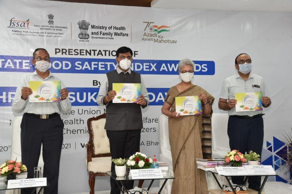 FSSAI's 3rd State Food Safety Index 2021 released_30.1