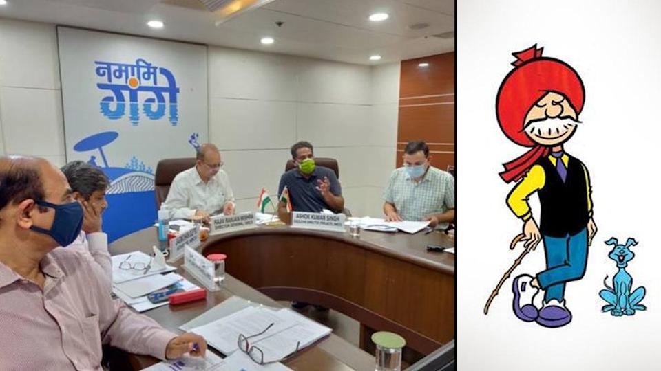 960px x 540px - Centre declares Chacha Chaudhary as official Mascot of 'Namami Gange'  Mission