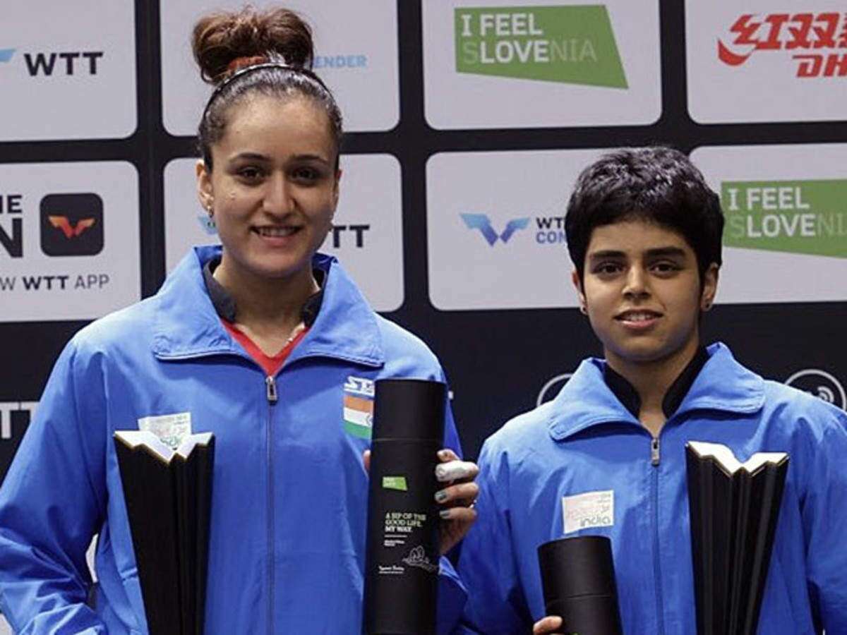 Manika Batra & Archana Kamath clinches WTT Contender Table Tennis ...