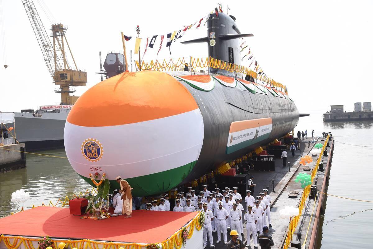 Indian Navy received 4th Scorpene Submarine 'Vela'_30.1
