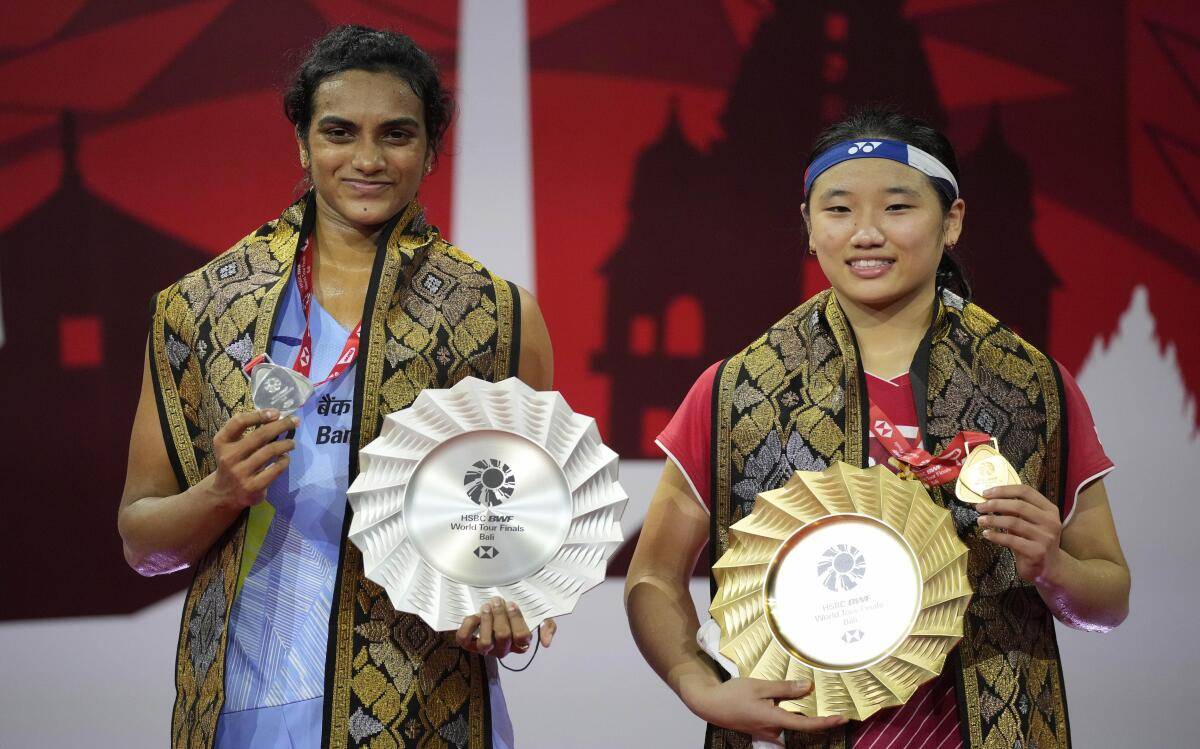Indian Shuttler PV Sindhu won Silver at BWF World Tour Finals 2021_30.1