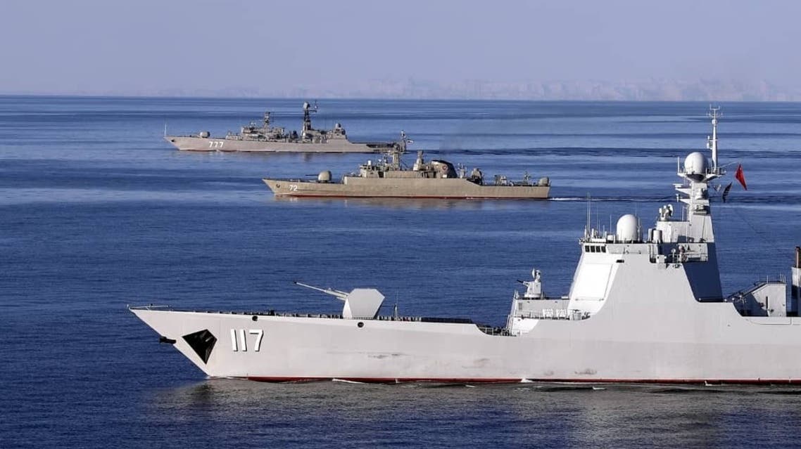 Russia-China-Iran conducts joint naval exercise CHIRU-2Q22_30.1