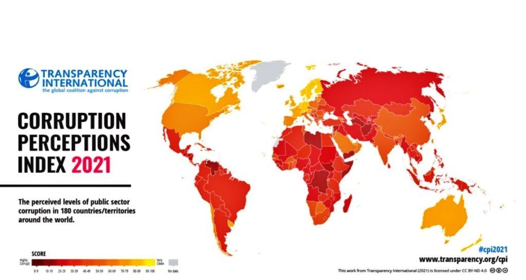 Corruption Perceptions Index (CPI) 2021: India ranks 85th_30.1