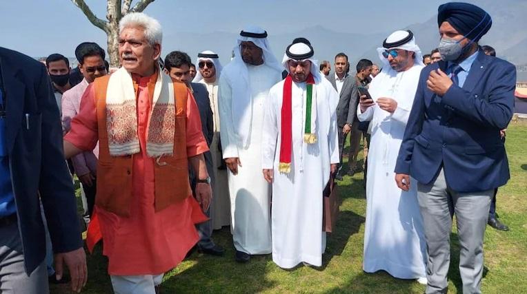 Lt Governor Manoj Sinha addresses Gulf Countries' Investment Summit_30.1