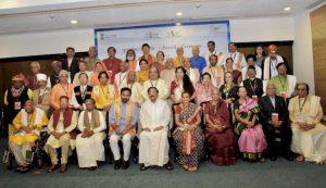 Venkaiah Naidu confers Sangeet Natak Akademi and Lalit Kala Akademi Fellowships and Awards_40.1