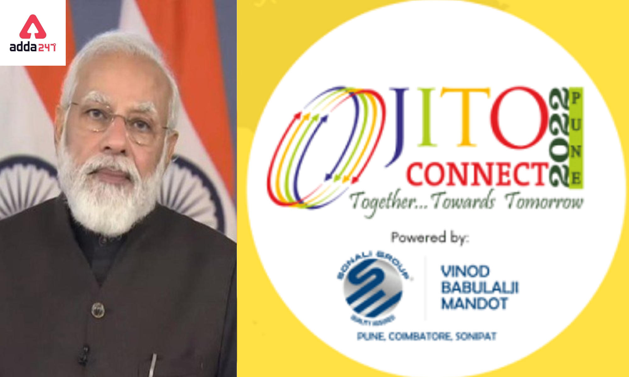 Prime Minister Modi addresses the JITO Connect 2022 launching session_30.1