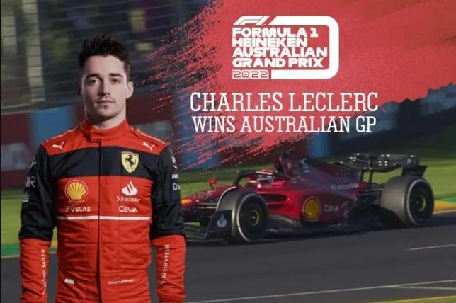 F1 Grand Prix race results: Ferrari's Leclerc wins Australian GP