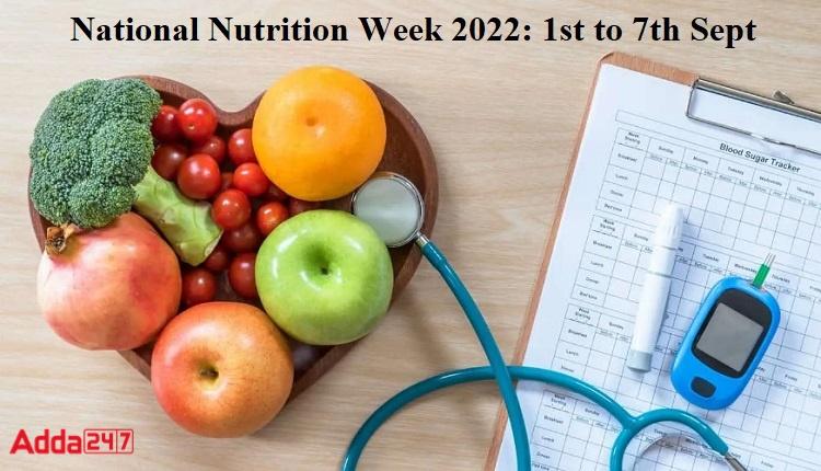 National Nutrition Week 2022: 1st to 7th September_30.1
