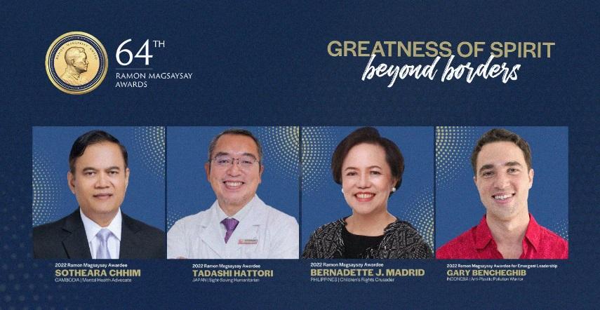 64th Ramon Magsaysay Award 2022 announced_30.1