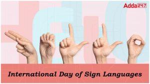 International Day of Sign Languages observed on 23 September_40.1
