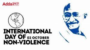 International Day of Non-Violence 2022 observed on 2nd October_40.1