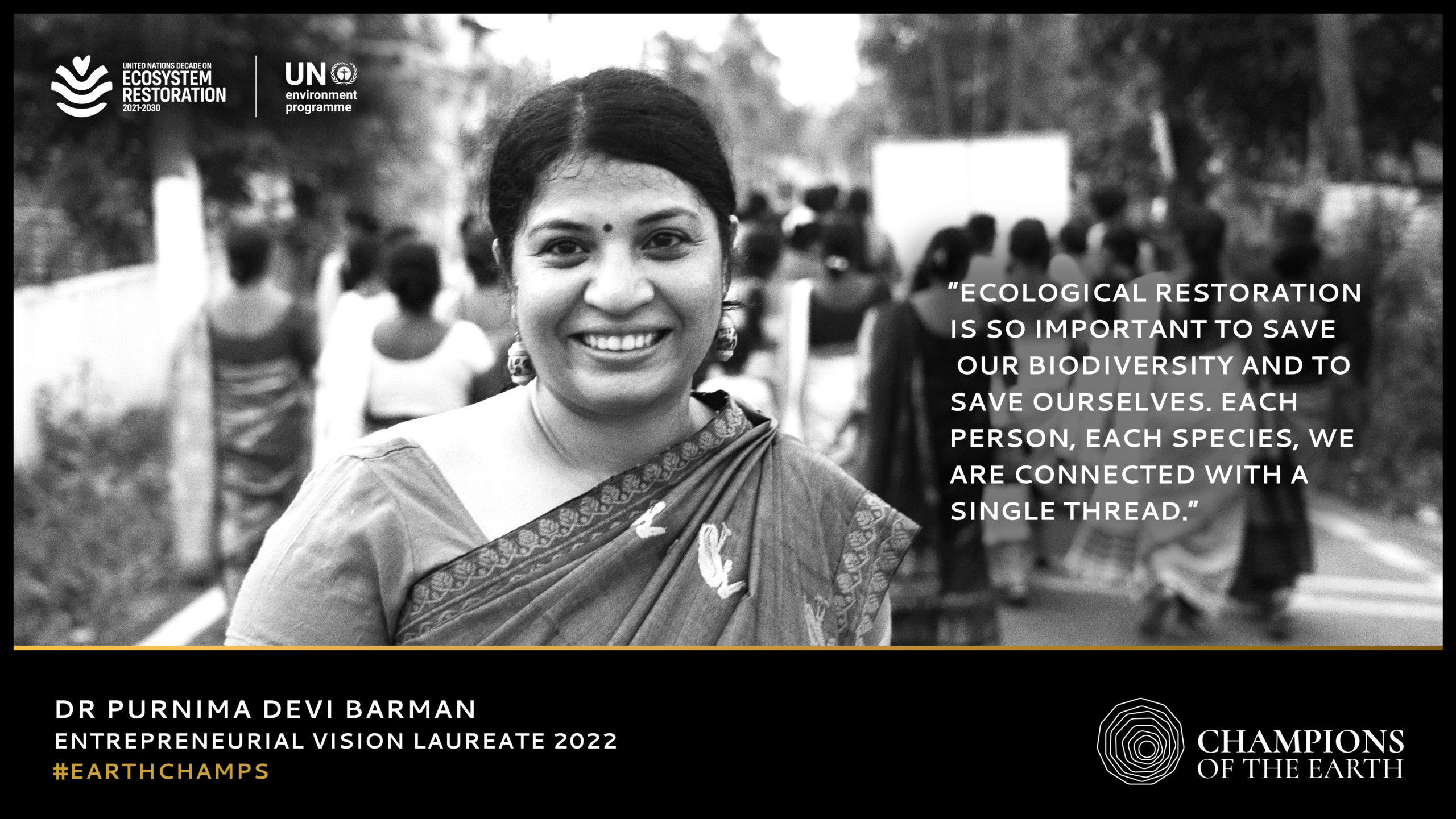 India's Purnima Devi Barman is One of UNEP's 'Champions of the Earth' for 2022_30.1