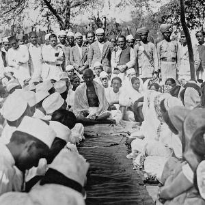 Freedom Movements of Mahatma Gandhi from 1917 to 1942