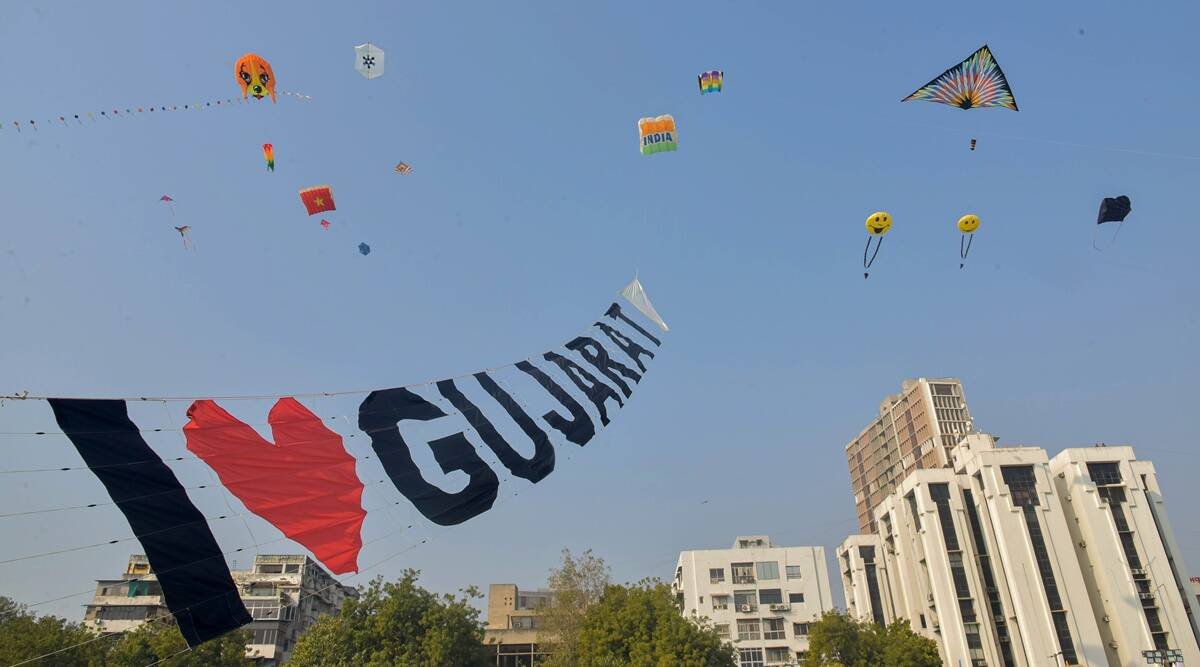 International Kite Festival 2023 begins in Ahmedabad, Gujarat_30.1