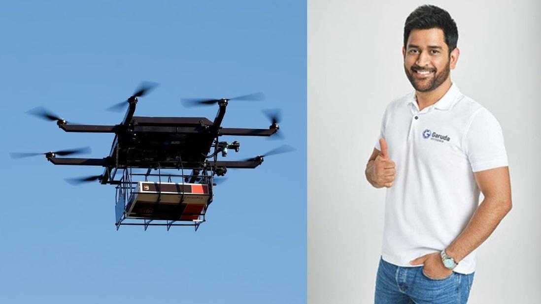 Former cricketer MS Dhoni, Garuda Aerospace launch surveillance drone named Droni_30.1
