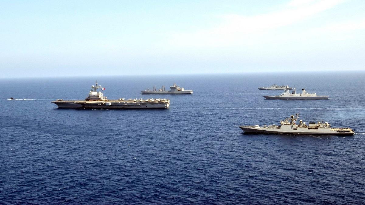 Indian Navy's "TROPEX 2023" maritime exercise held in the Indian Ocean_30.1