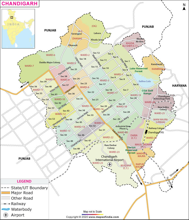 States and Capitals of India, List of 28 States and 8 Union Territories ...