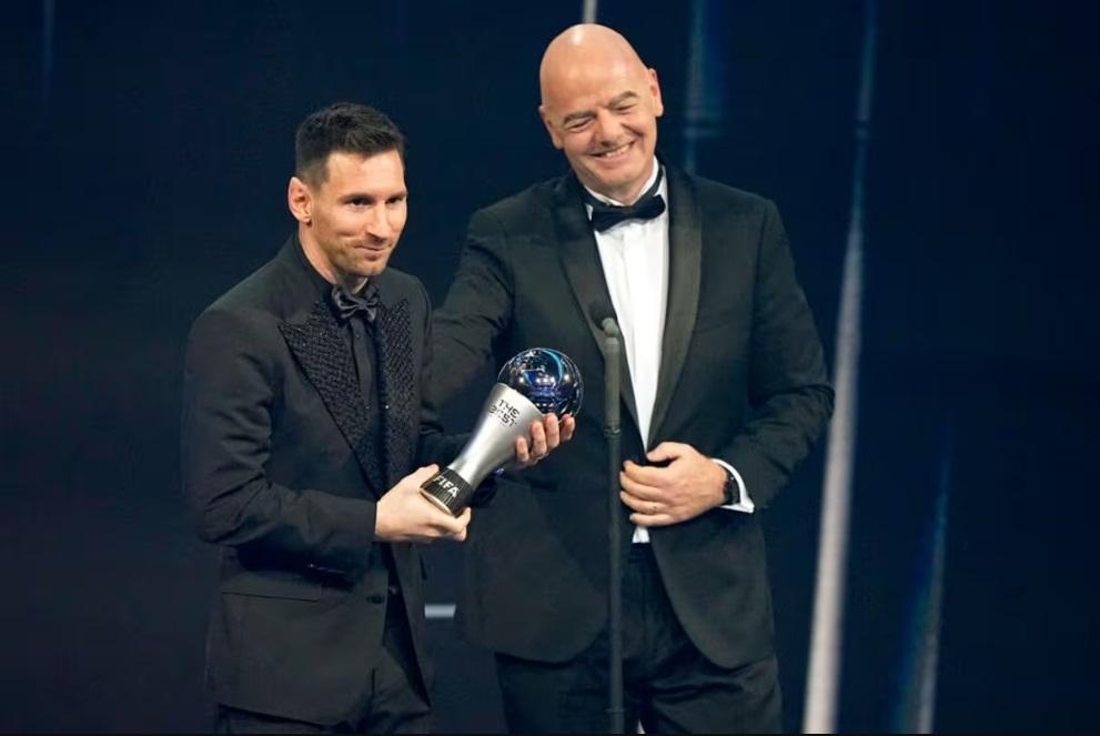 FIFA awards 2022 Lionel Messi wins 'Best FIFA player of 2022'