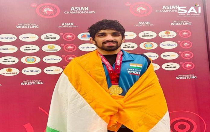 Asian Wrestling Championships 2023: Aman Sehrawat wins India's 1st Gold Medal_30.1