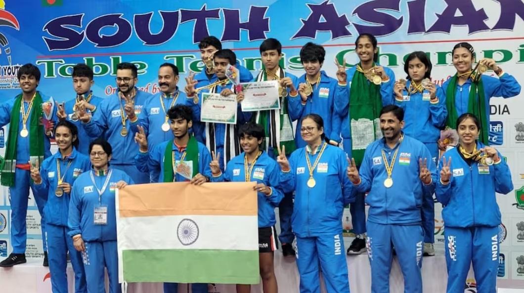 South Asian Youth TT Championship 2023: India bags 16 gold medals_30.1