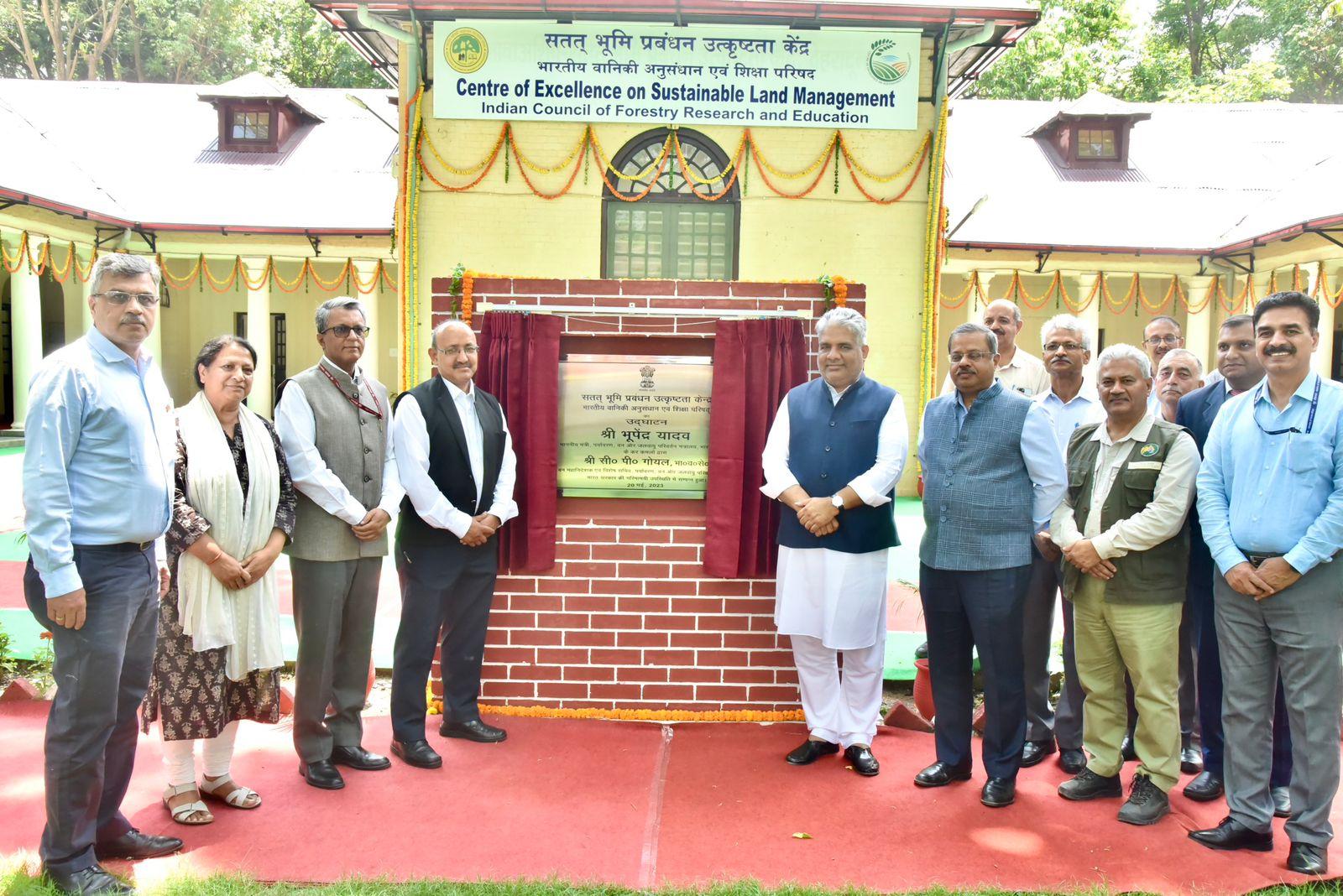 Bhupender Yadav Inaugurates Centre of Excellence on Sustainable Land Management at Indian Council of Forestry Research and Education in Dehradun_30.1