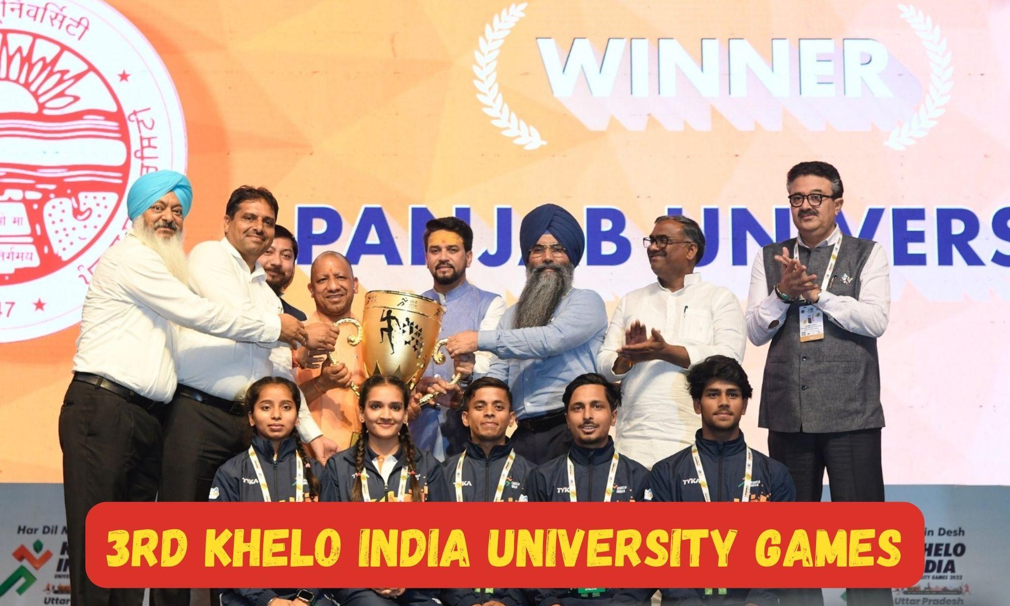 Khelo India University Games 2023 medals tally - full list of winners