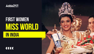 First women Miss World in India