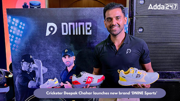 Cricketer Deepak Chahar launches new brand 'DNINE Sports'_30.1