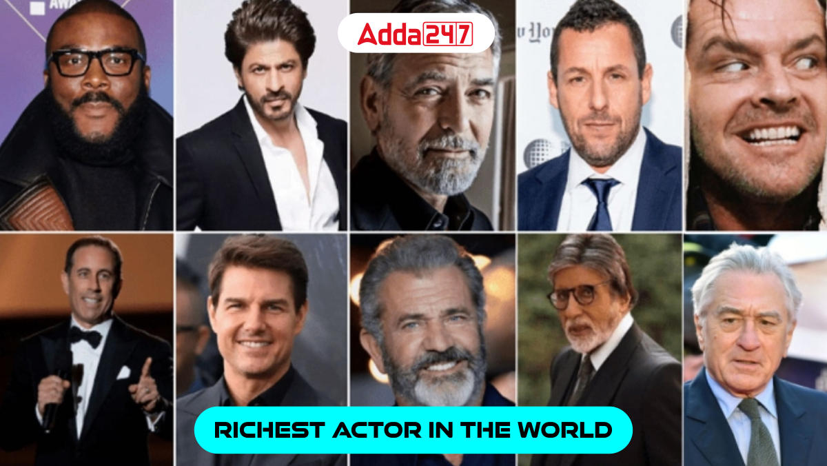 Richest Actor in the World, List of Top 10_30.1
