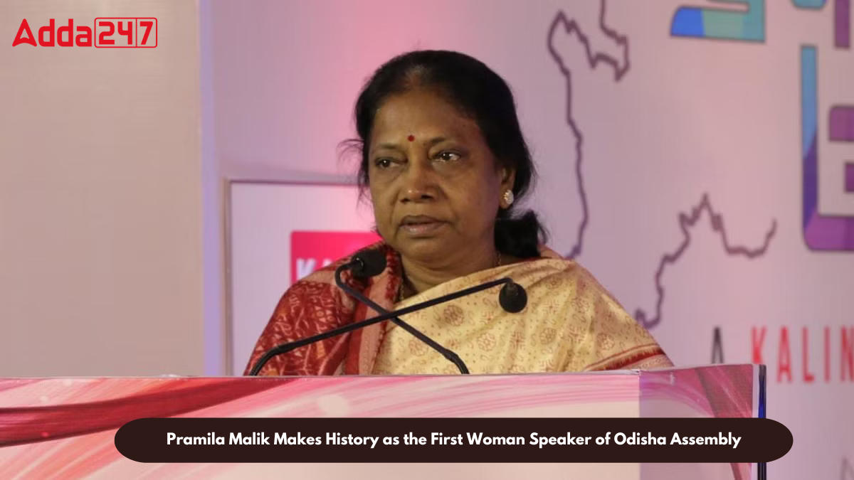 Pramila Malik Makes History as the First Woman Speaker of Odisha Assembly_30.1