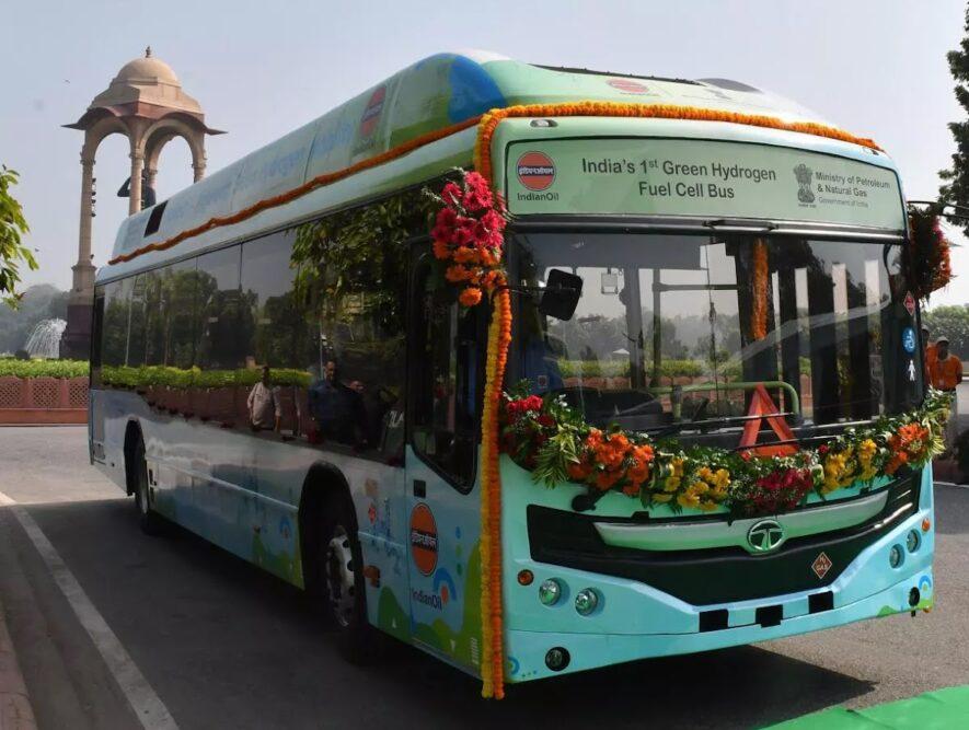 India Gets Its First Green Hydrogen-Run Bus That Emits Just Water_30.1
