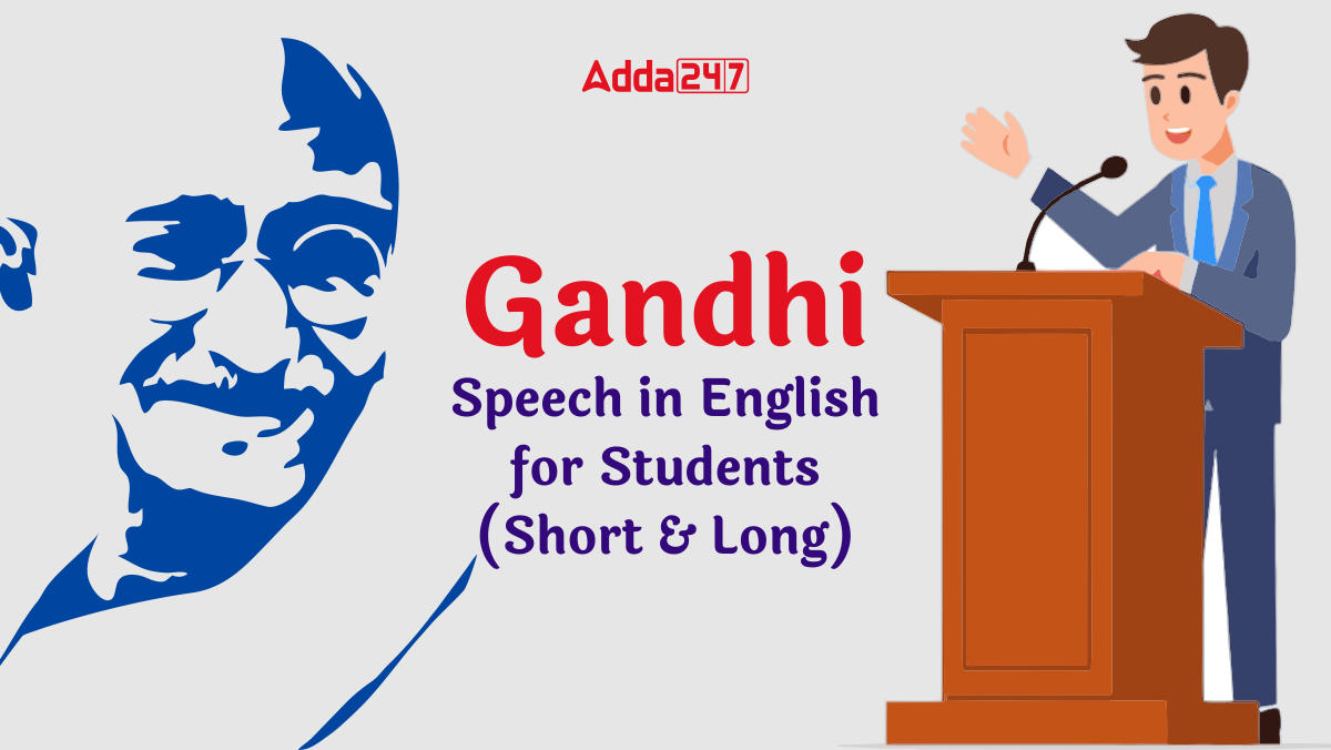 Gandhi Jayanti Speech in English for Students (Short & Long)_30.1
