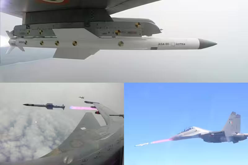 Indian Air Force Set to Induct Astra BVR Air-to-Air Missile_30.1