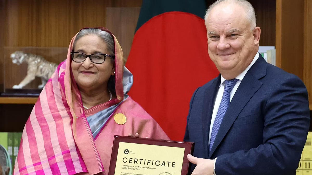 Russia Delivers Uranium for Bangladesh's Rooppur Nuclear Power Plant_30.1
