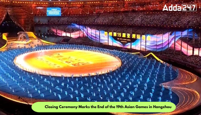 Closing Ceremony Marks the End of the 19th Asian Games in Hangzhou_30.1