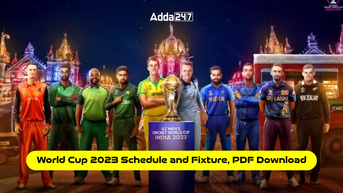 Cricket World Cup 2023 Schedule and Results_30.1