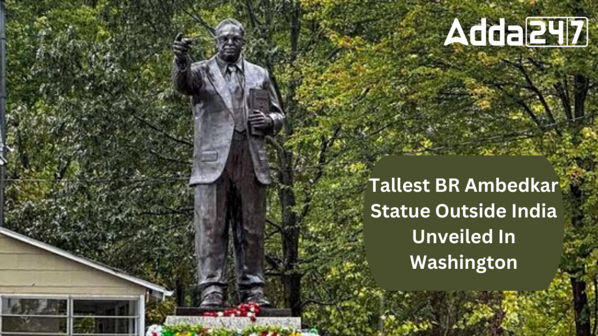 Tallest BR Ambedkar Statue Outside India Unveiled In Washington_30.1