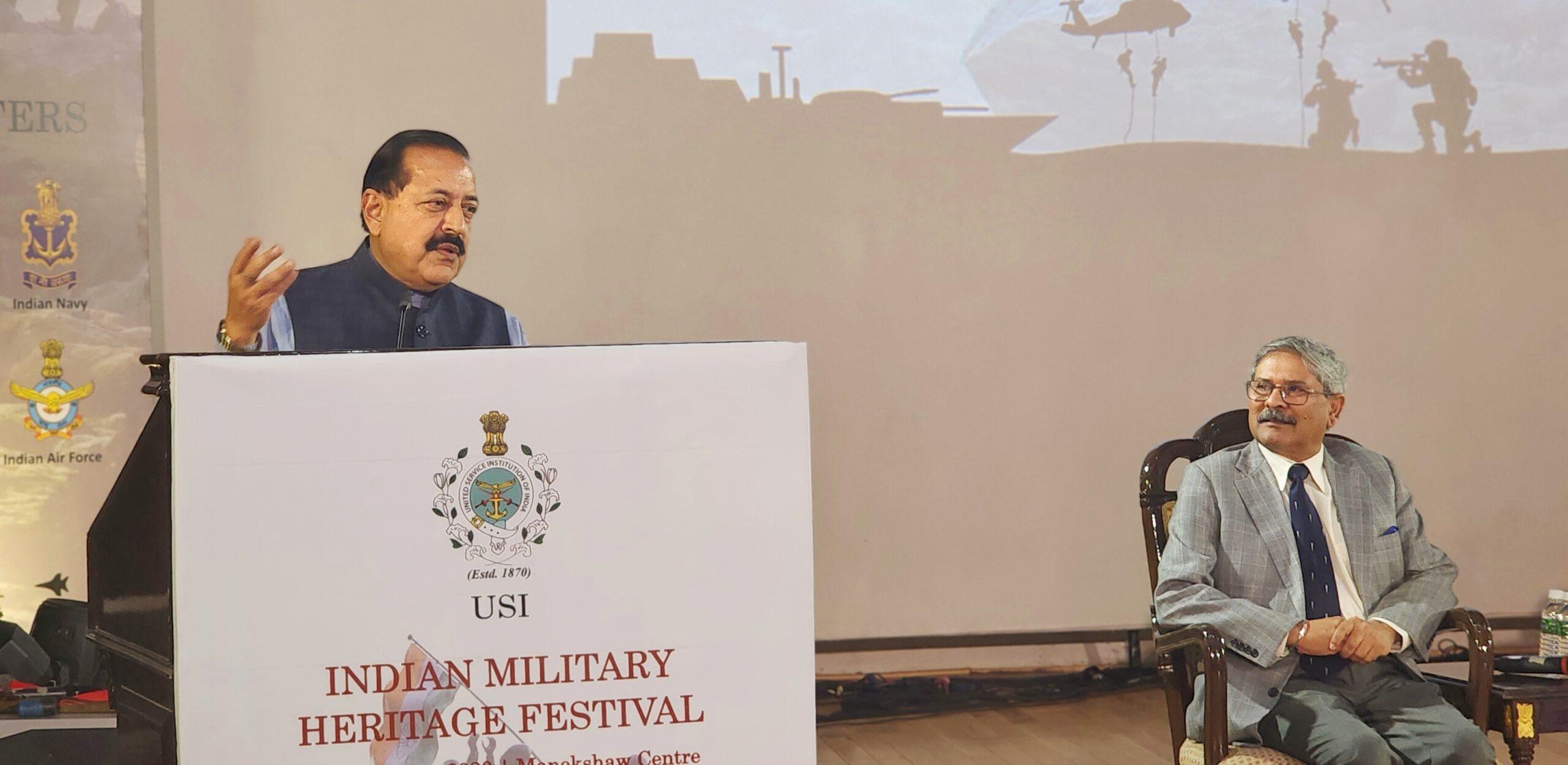 Defence Minister Inaugurated Indian Military Heritage Festival In New Delhi_30.1