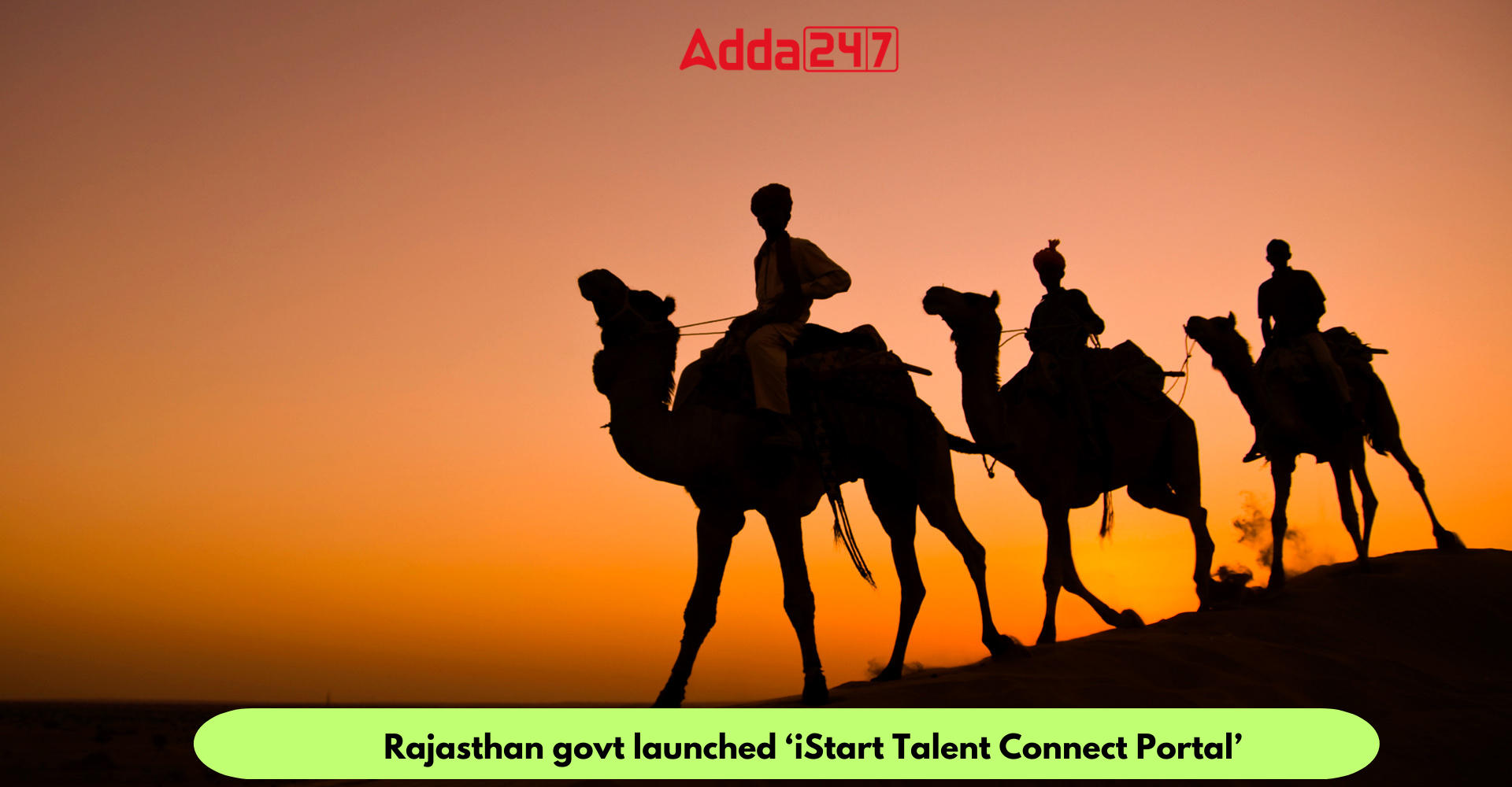 Rajasthan govt launched 'iStart Talent Connect Portal'_30.1