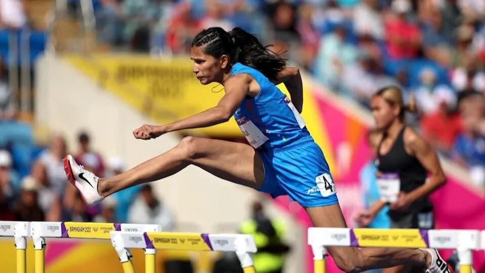 Jyothi Yarraji Clinches Gold In 100m Hurdles In Record Time_30.1