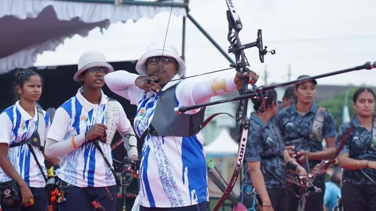 Archer Deepika Kumari Secured Two Gold Medals And One Silver At The National Games_30.1