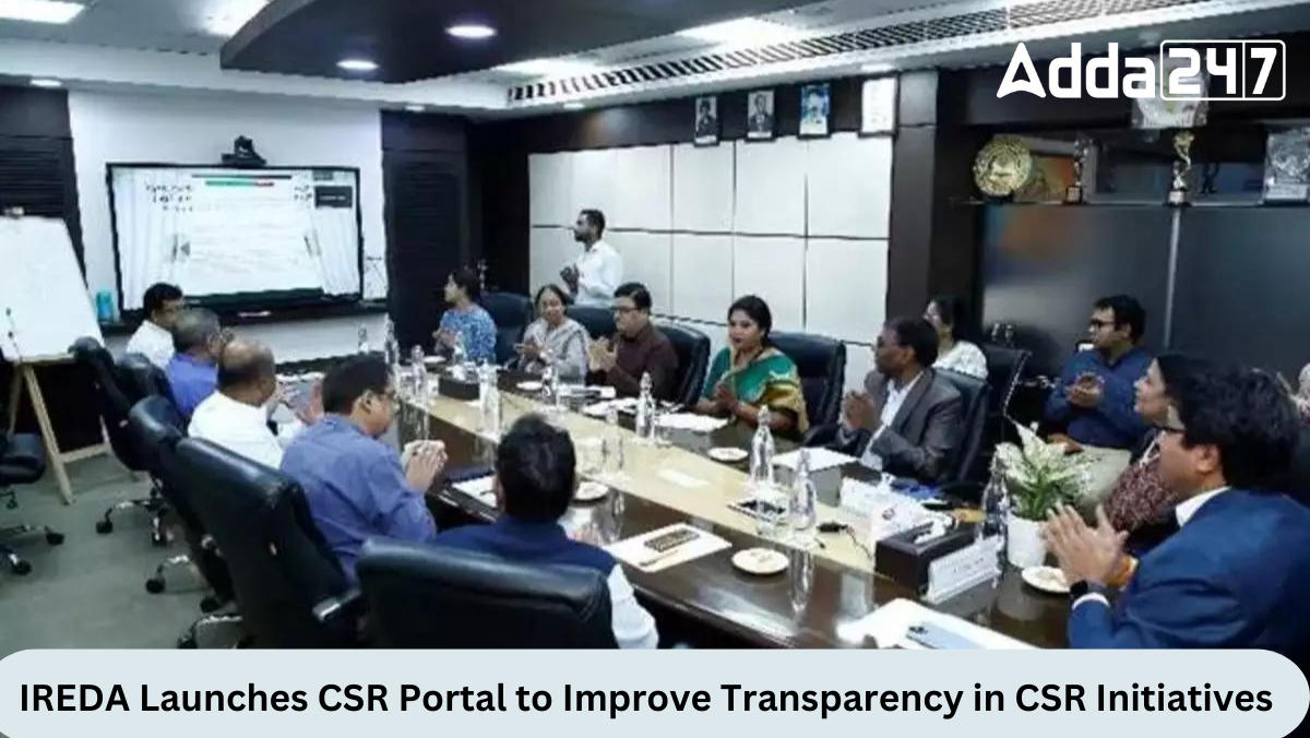 IREDA Launches CSR Portal to Improve Transparency in CSR Initiatives_30.1