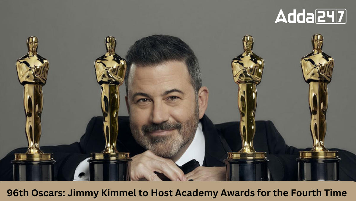 Oscars 2024: Jimmy Kimmel returns to host the 96th Academy Awards