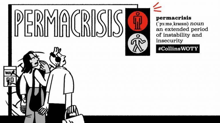 कोलिन्स डिक्शनरी वर्ड ऑफ द ईयर "Permacrisis" |_20.1