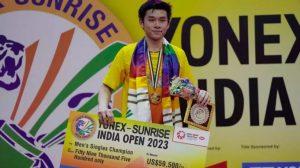 थाई शटलर कुनलावुत वितिदसर्न ने इंडिया ओपन बैडमिंटन खिताब जीता |_30.1