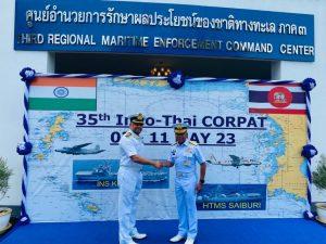 भारत और थाईलैंड ने 35वें इंडो-थाई समन्वित पेट्रोल (CORPAT) का किया आयोजन