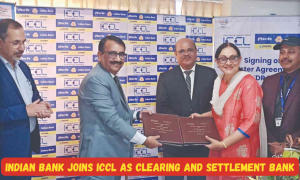 क्लियरिंग और सेटलमेंट बैंक के रूप में इंडियन बैंक आईसीसीएल में शामिल